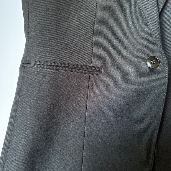 Ben Over Black Blazer Womens Sz 10 Modern Fit single Button - Picture 3 of 11